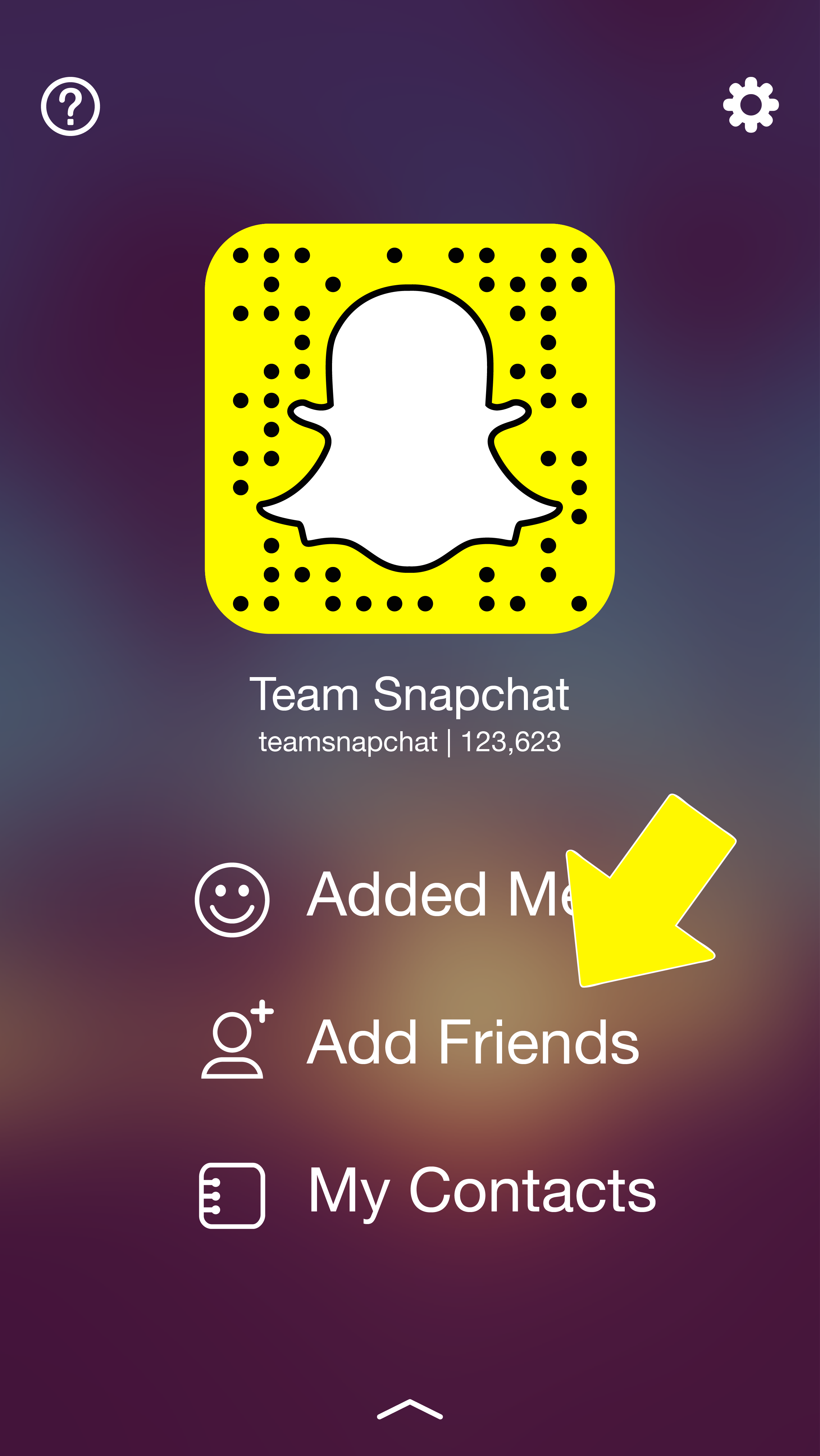 Snapchat Support Finding And Adding Friends