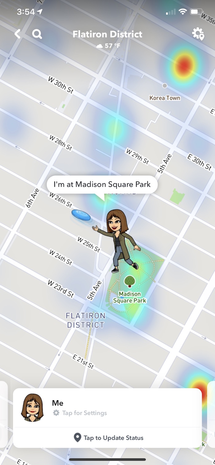 snapchat map